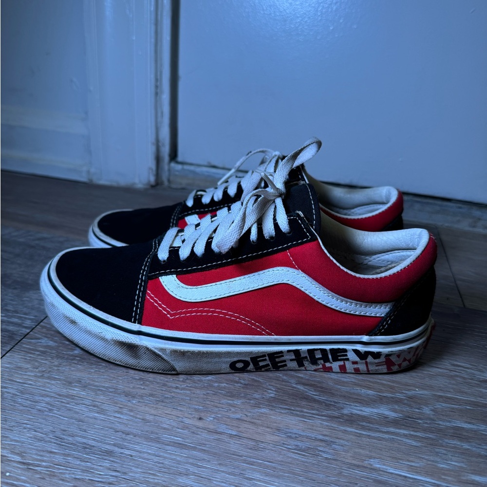 Red/Black Vans